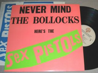 Sex Pistols Never Mind The Bollocks,  Here 