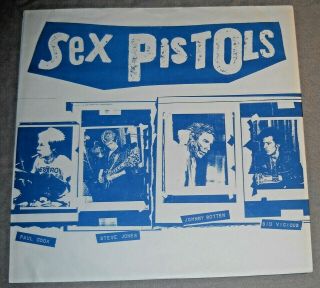 SEX PISTOLS Never Mind the Bollocks,  Here ' s.  VINYL LP record USA album NEAR 3