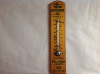Smith Hardware Co. ,  Goldsboro.  N.  C.  Vita - Var Paints Thermometer