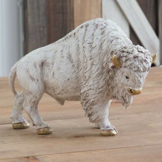 White Bison Figurine