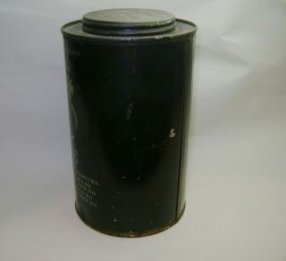 Antique 1 Pound Golden Rule W.  C.  S.  Co Allspice Black Primitive Tin Spice Can 5