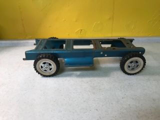 Vintage Tonka 1959 Stake Bed Truck Frame Only Blueish