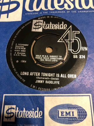 Jimmy Radcliffe - Long After Tonight Is All Over - 1965 Stateside 374 N/mint