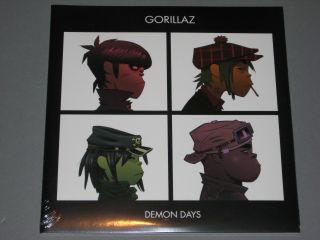 Gorillaz Demon Days 2lp Gatefold Vinyl 2 Lp