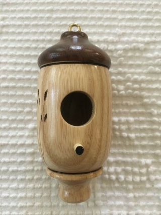 Handmade Wooden Hummingbird House - Usa - Adorable