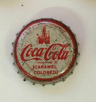 Coca Cola Soda Crown Bottle Cap Discover Disneyland Flat Acl Top Can Monorail