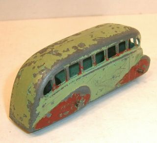 Vintage 1948 - 1950 Dinky No.  29b - G Streamlined Bus - exc 3