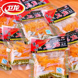 20pcs Chinese Specialty Snack Wei Long Latiao Spicy Food Gluten HOT Good 5