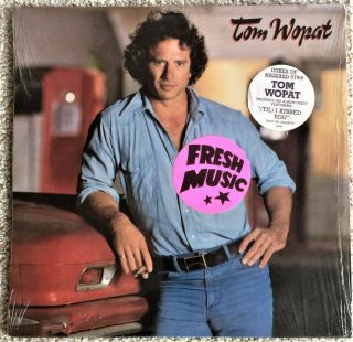 Tom Wopat Debut Lp 1983 Columbia In Shrink W/ Ad Sticker - Dukes Of Hazzard - M -