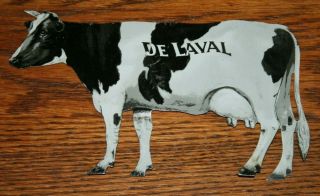De Laval Cream Separator Advertising Cow
