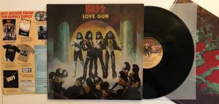Kiss - Love Gun - 1977 Us 1st Press Nblp 7057 Vg,  Ultrasonic