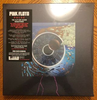 Pink Floyd - Pulse Remastered Live | 4 Lp 12 " Vinyl Record Box Set W/ Book |