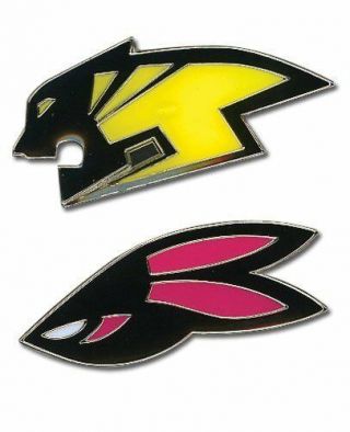 Tiger & Bunny: Wild Head Logo Pin (set Of 2) By Ge Animation
