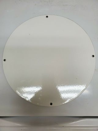 Atlantic Motor Oil & Gasoline Aviation Porcelain Pump Plate Sign 4