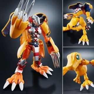 Digimon Digivolving Spirits 01 Wargreymon Agumon Diecast Action Figure Bandai