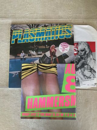 Plasmatics - Hope For The Wretched - 1980 Vinyl Lp Limited With Poster