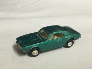 Vintage Light Green Jet Wheels Chevy Camaro Diecast Toy Vehicle