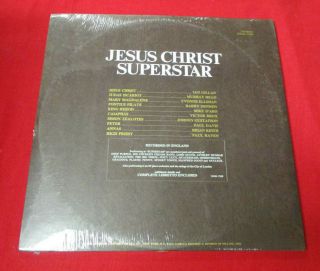 JESUS CHRIST SUPERSTAR soundtrack 2x LP (1970) FACTORY 2