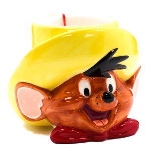 Cute Looney Tunes Figural Mug By Applause Speedy Gonzales Collectors Coffee Cup