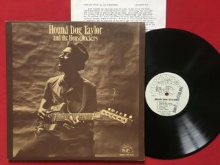 Hound Dog Taylor & The Houserockers Rare Promo Lp Blues Alligator 4701