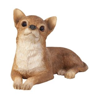 Chihuahua Figurine Hand Painted Tan – Sandicast