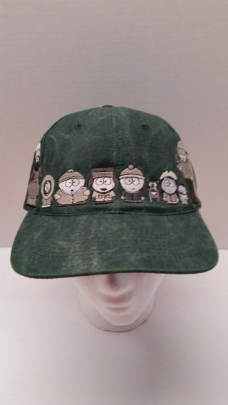Official Vintage South Park,  Comedy Central Green Adjustible Hat.
