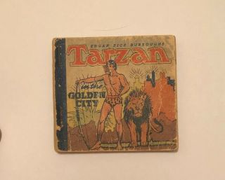 Tarzan In The Golden City Pan - Am Service Station Giveaway Edgar Rice Burroughs