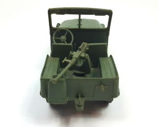 Vintage Processed Plastic Co.  Unbreakable Toys Army Jeep 60s Aurora,  IL Toy 6
