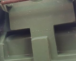 Vintage Processed Plastic Co.  Unbreakable Toys Army Jeep 60s Aurora,  IL Toy 7