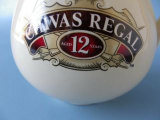 Chivas Regal Scotch Whiskey Ceramic Pitcher Jug 7 