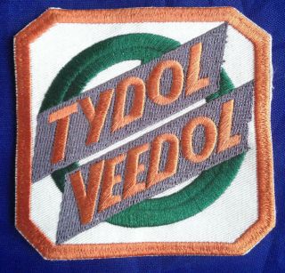 Tydol Veedol Motor Oil Advertising Cloth Service Station Uniform Patch