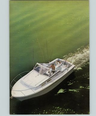 1972 Paper Ad 2 Pg Uniflite Motor Boat Yacht 42 