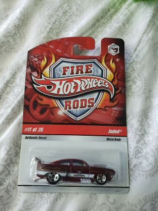 Hot Wheels Fire Rods N9029 11/26 Jaded Mtlflk Maroon 5sps Rare Vhtf ●$$$