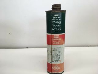 VINTAGE SPECIAL GASOLINE IMPERIAL BRITISH AMERICAN OIL TIN CAN 3