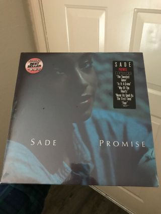 Sade - Promise Lp - W/ Hype Sticker.