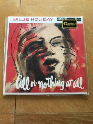 A1 Billie Holiday All Or Nothing At All 45 Rpm Limited Edition 0191 2lp Vinyl
