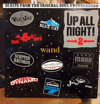 V/a Up All Night Vol 2 2 - Lp Various Comp Uk Import R&b Soul Vinyl Grmd - 500