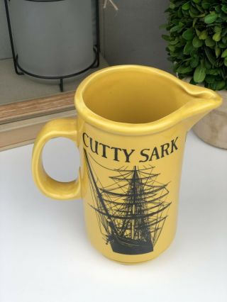 (Set of 3) CUTTY SARK Pitcher Creamer Decanter Collectible Scots Whisky Bar Pub 3