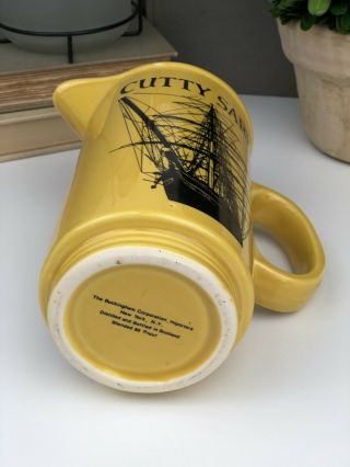 (Set of 3) CUTTY SARK Pitcher Creamer Decanter Collectible Scots Whisky Bar Pub 8