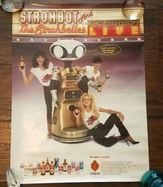 1983 Stroh Beer Srohbot & The Strohbella 