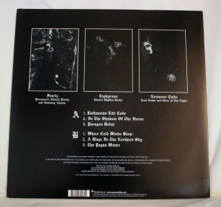 Darkthrone - A Blaze in the Northern Sky Vinyl LP (VILELP 28) 2009 Peaceville 2