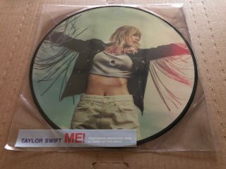 Rare Taylor Swift - Me 12 " Vinyl Picture Disc