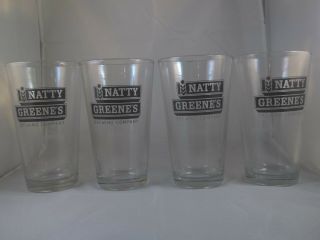4 Natty Greenes Brewing Co.  Ipa Beer Pint Glasses