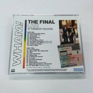 Wham - The Final Live At Wembley Stadium 1986 2Cd 2