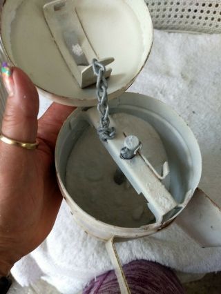 Vintage BORAXO dry Hand Soap DISPENSER still has some boraxo inside 5