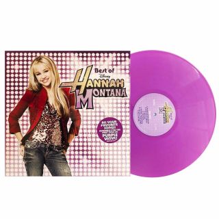 Miley Cyrus “hannah Montana” Purple Vinyl Lp Record Urban Outfitters