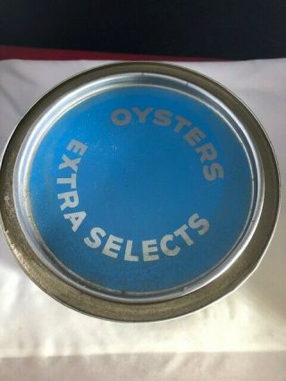 Oyster Can Crescent Sea Food Baltimore Md Gallon 612 2