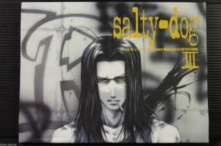 Japan Saiyuki Kazuya Minekura Salty Dog 3 Art Book Hardboard