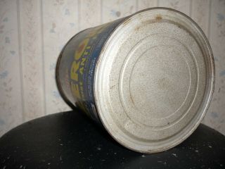 Vintage One Gallon Oyster Can Delicious Coles Point Virginia.  No international 2