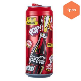Coca Cola Coke Can Water Bottle Tumbler Chiller BPA Portable Cup 473ml 16oz 6